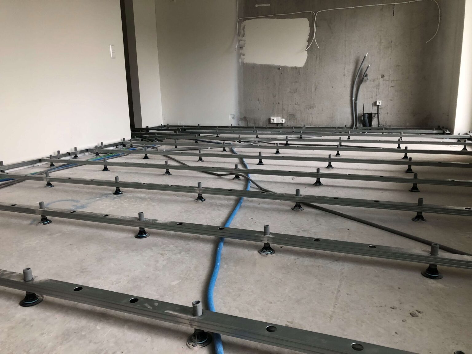 SubFloor acoustic raised steel floor used in apartments Floor
