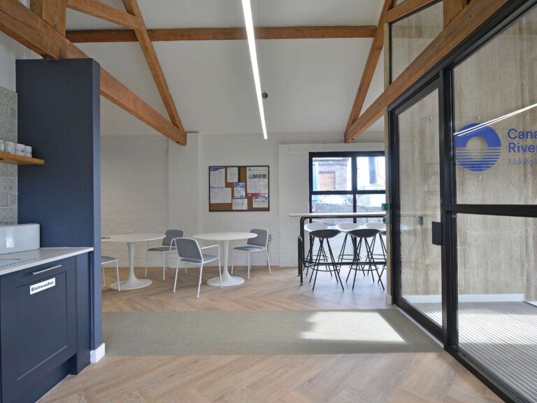 SubFloor Raised Steel Floor, Lime Shed, Liverpool Floor Levelling