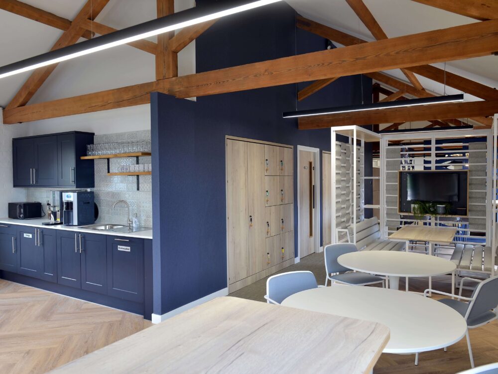 SubFloor Raised Steel Floor, Lime Shed, Liverpool Floor Levelling